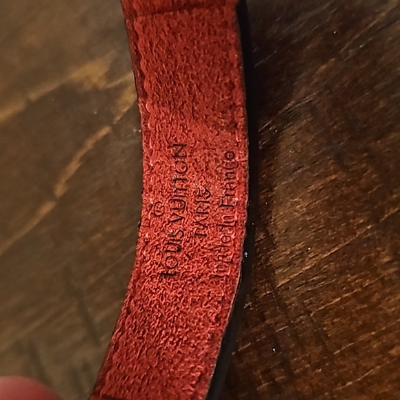 Authentic Louis Vuitton Leather Wish Bracelet - Picture 4 of 6